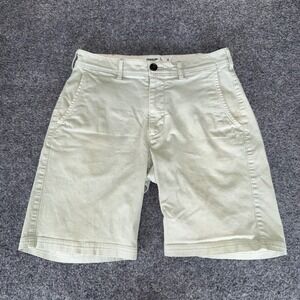 Wellen Shorts Mens Size 30 Green‎ Chino Casual Summer Outdoor Everyday Comfort